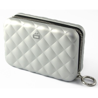Гаманець на блискавці OGON Quilted zipper на 24 картки, сірий Гаманець на блискавці OGON Quilted zipper на 24 картки, сірий