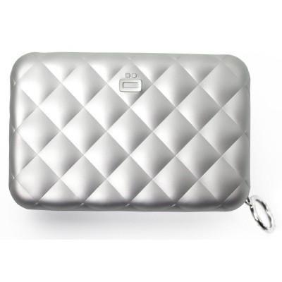 Гаманець на блискавці OGON Quilted zipper на 24 картки, сірий Гаманець на блискавці OGON Quilted zipper на 24 картки, сірий