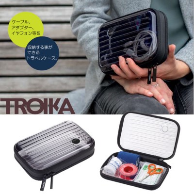 Чохол дорожній Troika Clear case, прозрачний Чохол дорожній Troika Clear case, прозрачний