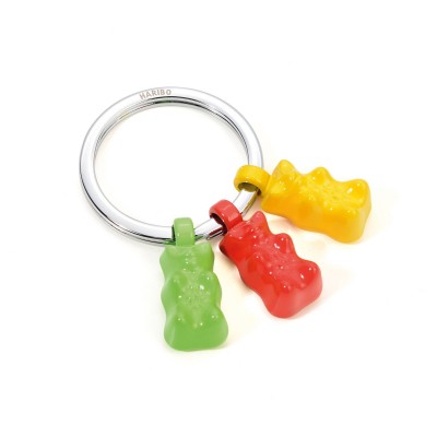 Брелок Troika Haribo Goldbear, з 3 підвісками Брелок Troika Haribo Goldbear, з 3 підвісками
