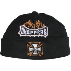 Шапка “Choppers” з вишивкою, чорна Шапка “Choppers” з вишивкою, чорна