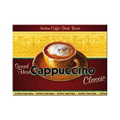 Магніт 8x6 см "Cappuccino" Nostalgic Art (14019) Магніт 8x6 см "Cappuccino" Nostalgic Art (14019)