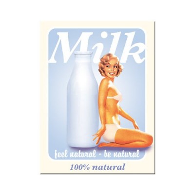 Магніт 8x6 см "Pin-Milk" Nostalgic Art (14022) Магніт 8x6 см "Pin-Milk" Nostalgic Art (14022)