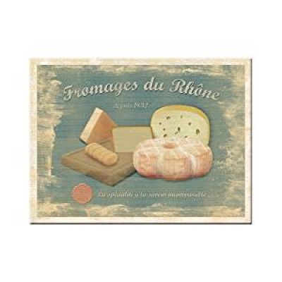  Магніт 8x6 см "Fromager du Rhone" Nostalgic Art (14181) 