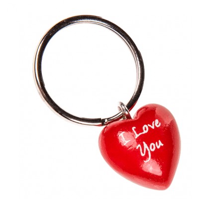 Брелок Серце з "I love you" 