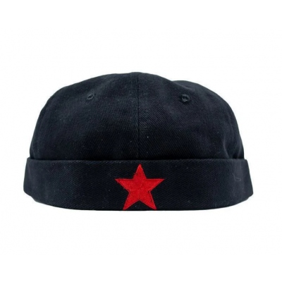 Шапка "CocoCap" з зіркою, чорна Шапка "CocoCap" з зіркою, чорна