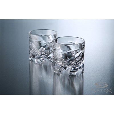 Набор из двух вращающихся рюмок Олимп Shtox (002S) 70 мл