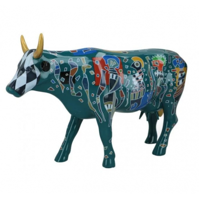 Колекційна статуетка Cow Parade корова Friends 30х9х20 см, Size L Колекційна статуетка Cow Parade корова Friends 30х9х20 см, Size L
