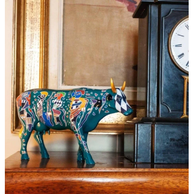 Колекційна статуетка Cow Parade корова Friends 30х9х20 см, Size L Колекційна статуетка Cow Parade корова Friends 30х9х20 см, Size L
