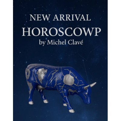 Колекційна статуетка Cow Parade корова Horoscowp 30х9х20 см, Size L 
