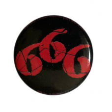 Значок "666" d 2.5см Значок "666" d 2.5см
