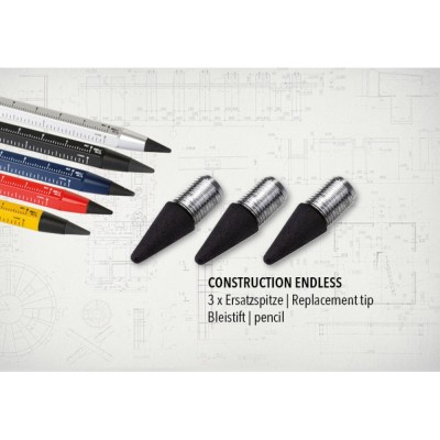 Змінний стрижень для олівця Troika Construction Endless , 3шт Змінний стрижень для олівця Troika Construction Endless , 3шт