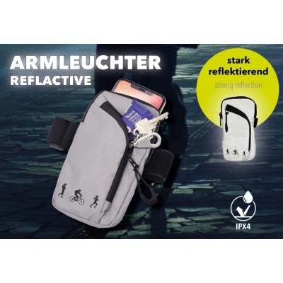 Світловідбивна сумка на руку для активного відпочинку Troika Armleuchter Світловідбивна сумка на руку для активного відпочинку Troika Armleuchter