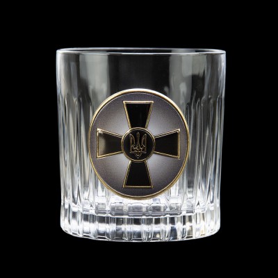 Набір келихів для віскі "ЗСУ" Boss Crystal, 2 келиха Набір келихів для віскі "ЗСУ" Boss Crystal, 2 келиха
