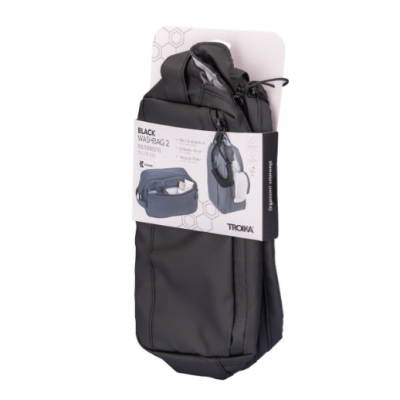 Сумка "BLACK WASHBAG 2 "поліестер, косметичка, 32 х 15 х 4,5 см, чорна Сумка "BLACK WASHBAG 2 "поліестер, косметичка, 32 х 15 х 4,5 см, чорна