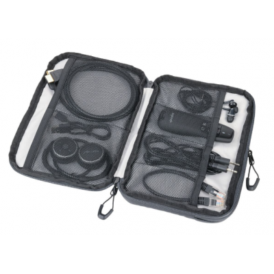 Органайзер Troika BLUE CYCLE TECH POUCH 2 для аксесуарів та кабелів, 23,5 х 17 х 3,5 см, сірий Органайзер Troika BLUE CYCLE TECH POUCH 2 для аксесуарів та кабелів, 23,5 х 17 х 3,5 см, сірий