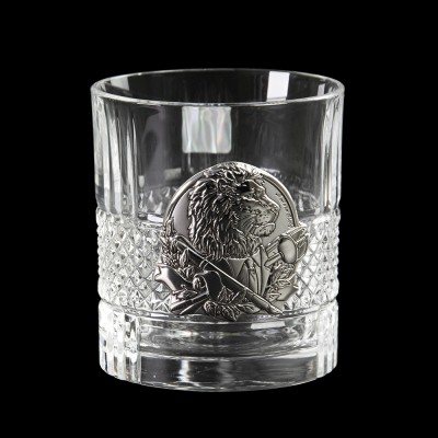 Набор бокалов для виски «Директорский» Boss Crystal, 6 бокалов, серебро, хрусталь Набор бокалов для виски «Директорский» Boss Crystal, 6 бокалов, серебро, хрусталь