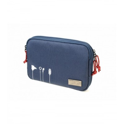 Кабельний органайзер Troika GO URBAN TECH POUCH, синій Кабельний органайзер Troika GO URBAN TECH POUCH, синій