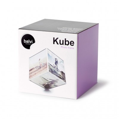 Фоторамка Balvi для фото 15х15см Kube на батарейке Фоторамка Balvi для фото 15х15см Kube на батарейке