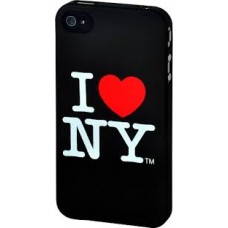 Кришка для Iphone 4S "Ny Logo", чорна Кришка для Iphone 4S "Ny Logo", чорна
