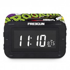 Радиоприемник с часами "Freegun" 16х10 см Радиоприемник с часами "Freegun" 16х10 см