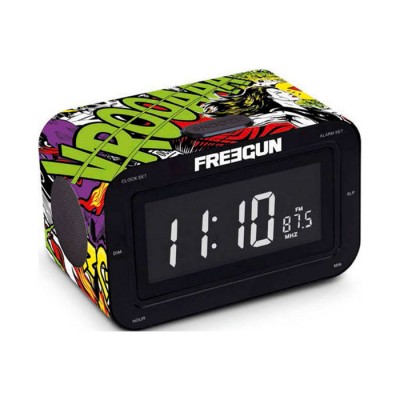 Радиоприемник с часами "Freegun" 16х10 см Радиоприемник с часами "Freegun" 16х10 см