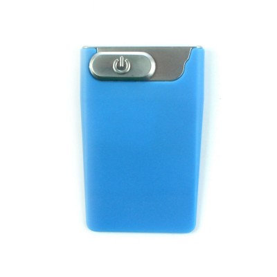 Электронная USB зажигалка, голубая