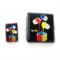  Комплект Champ запальничка + портсигар "Rubik"s 3 відра 