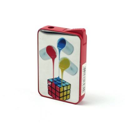  Комплект Champ запальничка + портсигар "Rubik"s 3 відра 