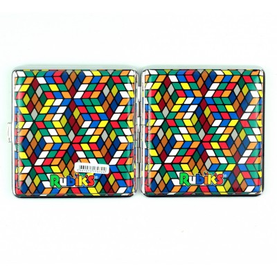 Комплект зажигалка + портсигар "Rubik"s"