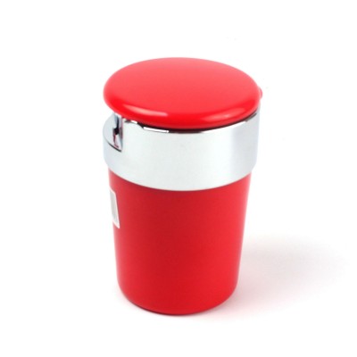 Пепельница для машин Ashtray c LED-подсветкой, красная