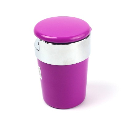 Пепельница для машин Ashtray c LED-подсветкой, фиолетовый