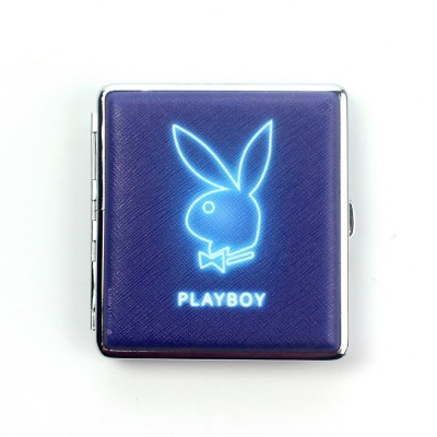  Портсигар "PLAYBOY", синій 