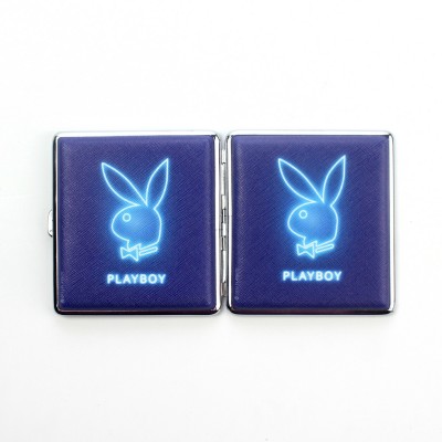  Портсигар "PLAYBOY", синій 