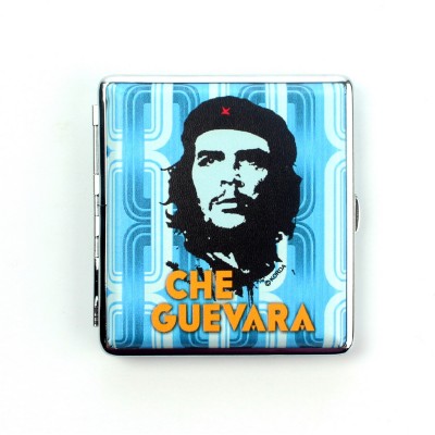 Портсигар "CHE" на 20 сигарет, блакитний
