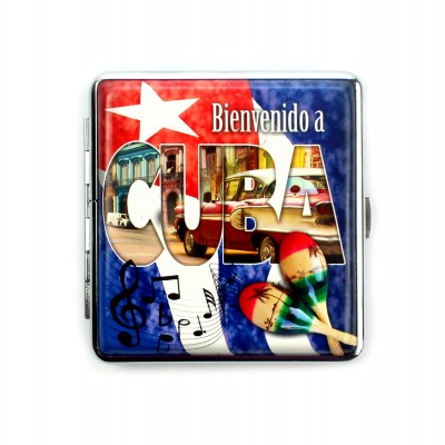  Портсигар "Bienvenido a Cuba" 