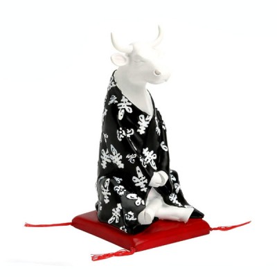 Колекційна статуетка корова Meditating, Size M Колекційна статуетка корова Meditating, Size M