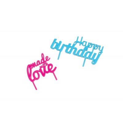  Банер на торт Happy BirthDay 