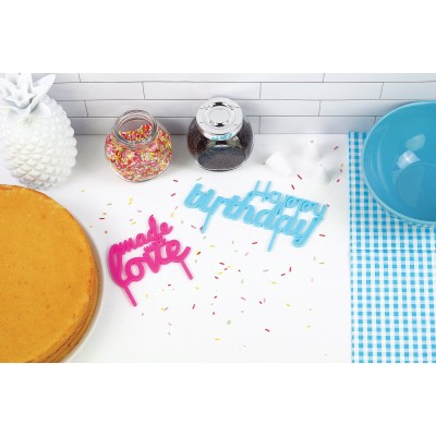  Банер на торт Happy BirthDay 