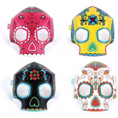 Набір масок, що світяться в темряві "Skulls" 