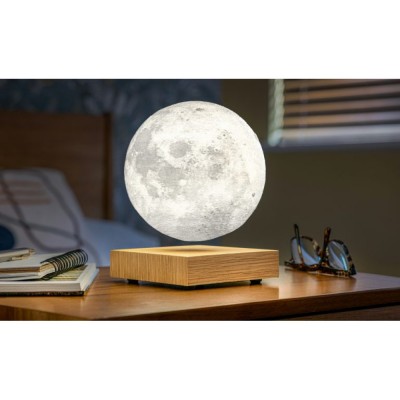 Левітуюча лампа на акумуляторі Gingko Moon, ясень | G019AH Левітуюча лампа на акумуляторі Gingko Moon, ясень | G019AH