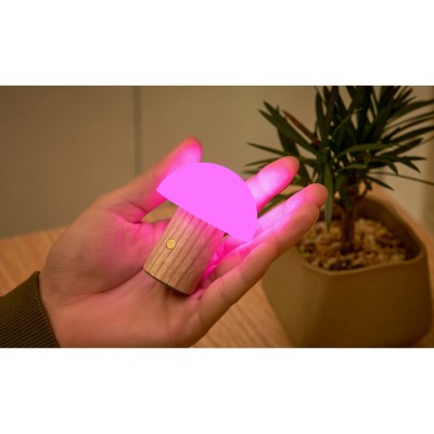 Світильник на акумуляторі Gingko Alice Mushroom Lamp Super Mini, білий попіл | G022S-AH Світильник на акумуляторі Gingko Alice Mushroom Lamp Super Mini, білий попіл | G022S-AH