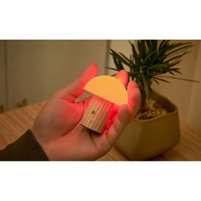 Світильник на акумуляторі Gingko Alice Mushroom Lamp Super Mini, білий попіл | G022S-AH Світильник на акумуляторі Gingko Alice Mushroom Lamp Super Mini, білий попіл | G022S-AH
