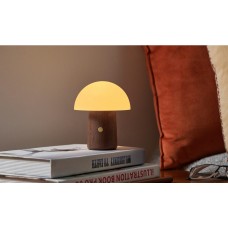 Світильник на акумуляторі Gingko Alice Mushroom Lamp Mini, горіх | G022WT2