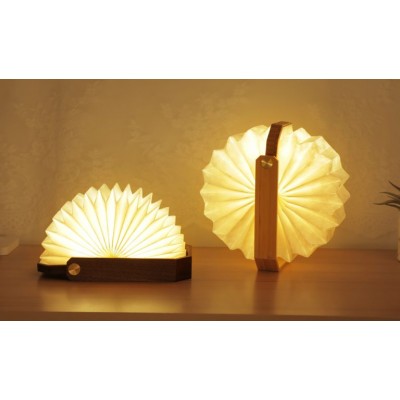 Світильник на акумуляторі Gingko Smart Origami Lamp, бамбук | G033BO Світильник на акумуляторі Gingko Smart Origami Lamp, бамбук | G033BO