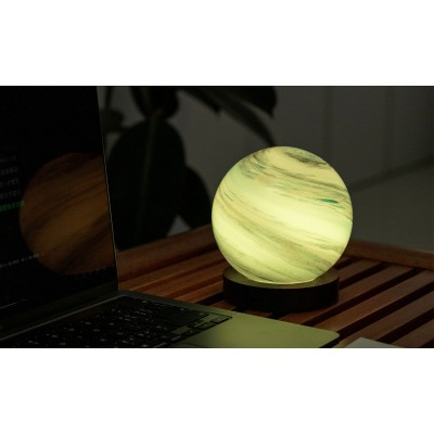 Світильник на акумуляторі Gingko AstraGlass Light Large, полярна хмара, 8 режимів освітлення | G050L-PC Світильник на акумуляторі Gingko AstraGlass Light Large, полярна хмара, 8 режимів освітлення | G050L-PC