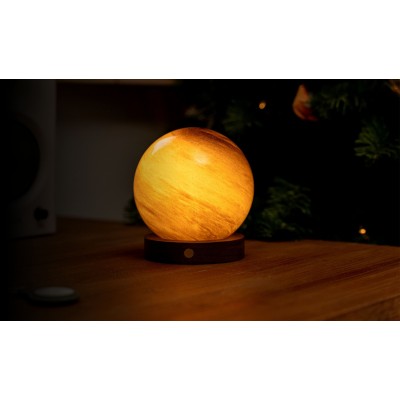 Світильник на акумуляторі Gingko AstraGlass Light Large, піщана буря, 8 режимів освітлення | G050L-SS Світильник на акумуляторі Gingko AstraGlass Light Large, піщана буря, 8 режимів освітлення | G050L-SS