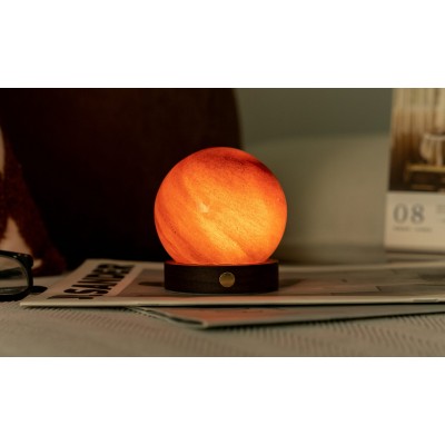 Світильник на акумуляторі Gingko AstraGlass Light MINI, піщана буря, 8 режимів освітлення | G050M-SS Світильник на акумуляторі Gingko AstraGlass Light MINI, піщана буря, 8 режимів освітлення | G050M-SS