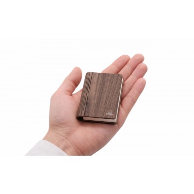 Світильник-книга на акумуляторі Gingko Super Mini Smart Book, дерево горіх | G086WT Світильник-книга на акумуляторі Gingko Super Mini Smart Book, дерево горіх | G086WT