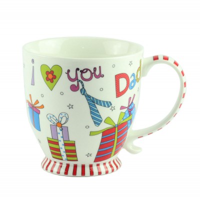 Чашка "I love Dad", 10см 